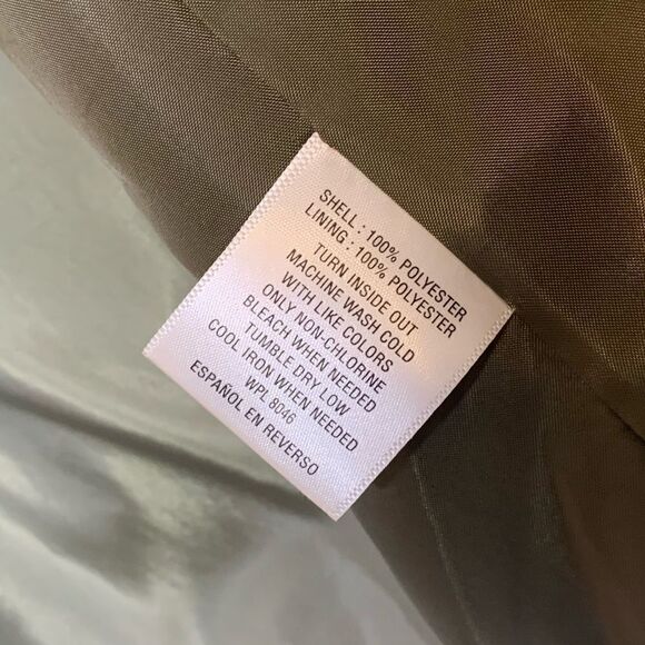 Maison Jules Green Open Front Military Blazer S - Picture 5 of 6